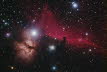 Horsehead and Flame Nebulas
